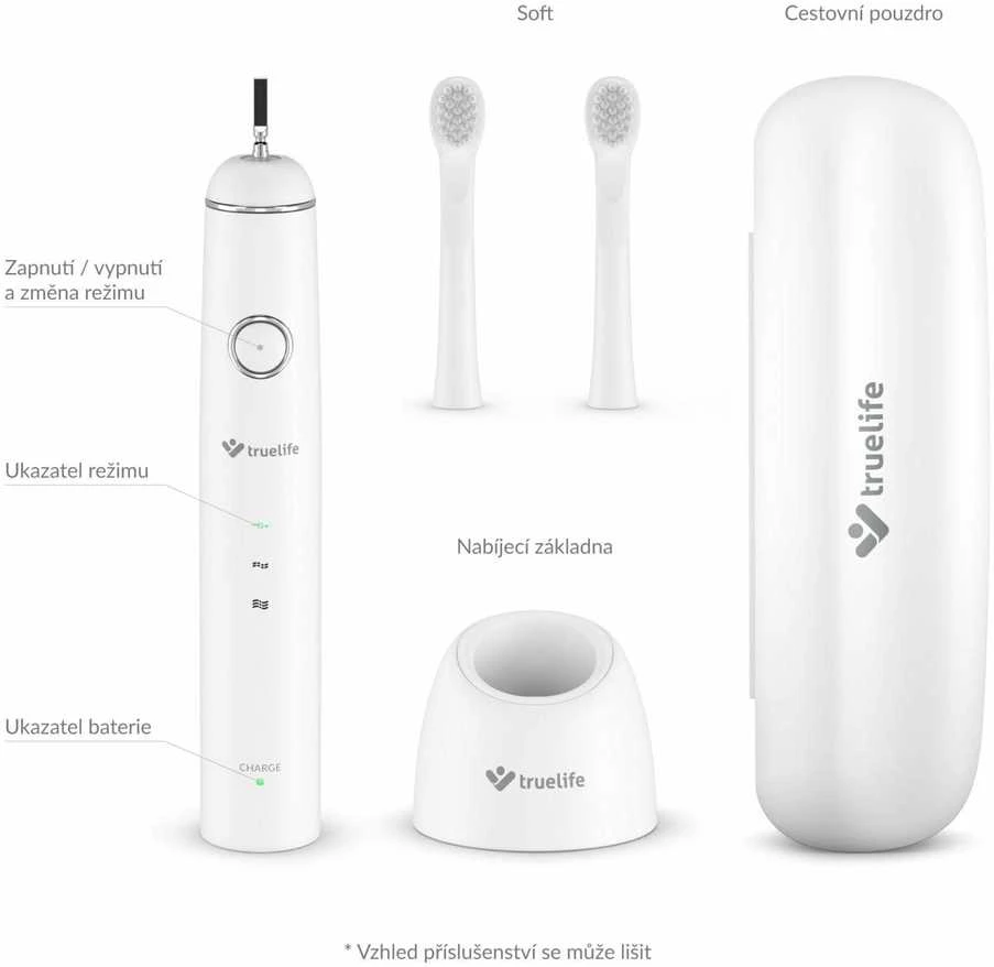 Dantų šepetėlis TrueLife SonicBrush Junior J100