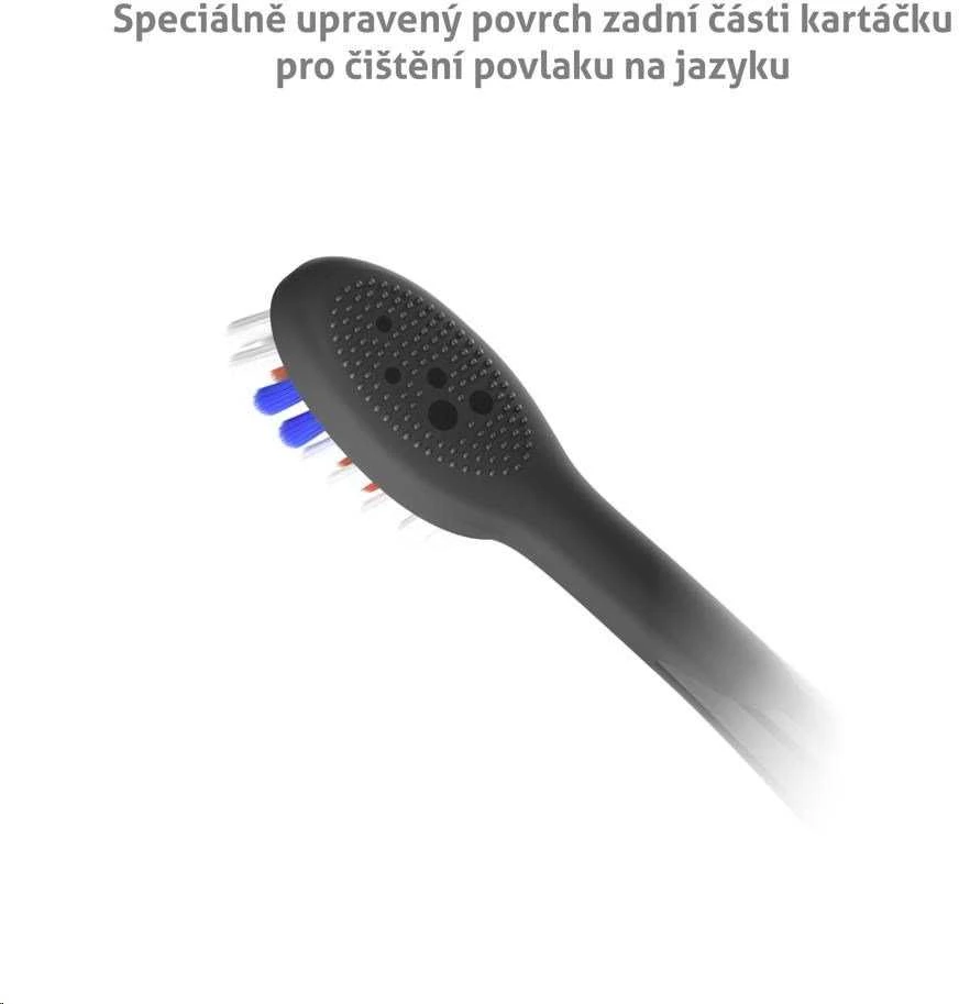 TrueLife pakaitinė galvutė Whiten Plus skirta TrueLife SonicBrush K serijai juoda (2 vnt.)