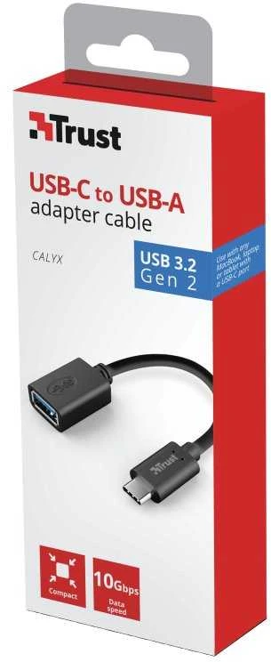TRUST Calyx USB-C - USB-A adapteris