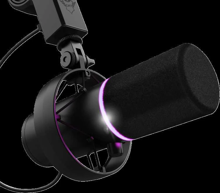 TRUST GXT 255+ Onyx laidinis mikrofonas + laikiklis | USB