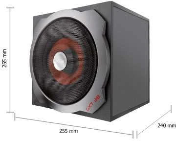 Kompiuterio kolonėlės Kolonėlės Trust GXT 38 2.1 Subwoofer