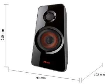 Kompiuterio kolonėlės Kolonėlės Trust GXT 38 2.1 Subwoofer