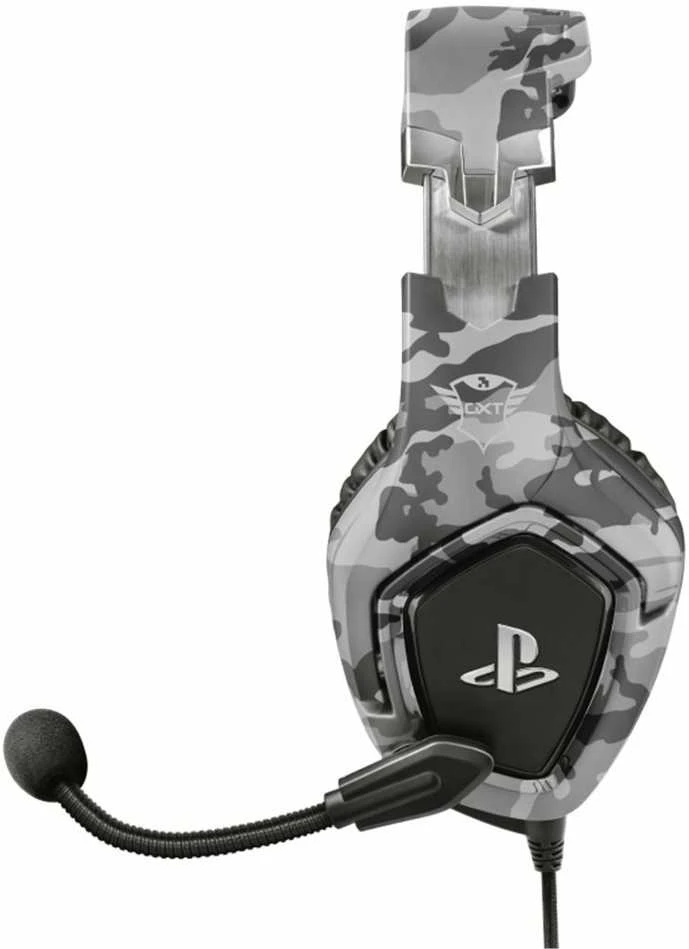 Žaidimų ausinės Trust GXT 488 Forze-G PS4 Ausinės Žaidimams PlayStation® official licensed product, Pilkos, 23531