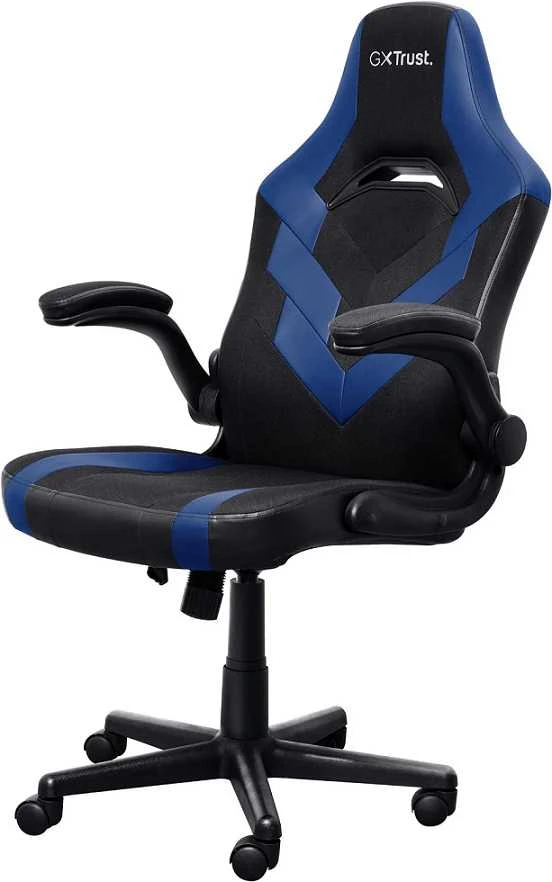 Žaidimų kėdė Trust GXT703B RIYE, Mėlyna/juoda