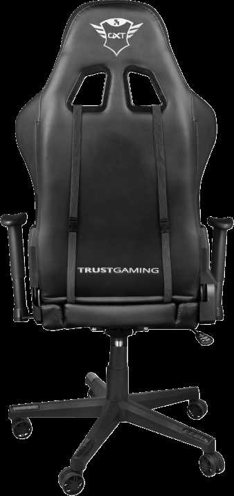 Žaidimų kėdė Trust GXT 716 Rizza RGB LED Illuminated Gaming Chair, Juoda, 23845