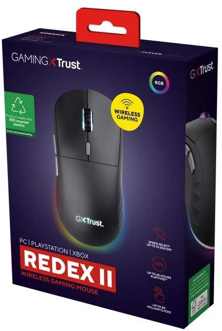 Pelė žaidimams TRUST GXT 115 MACCI, USB 2.0, juodos spalvos