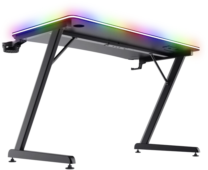 TRUST GXT 710 Luminus Pro RGB Stalas (Juodas)