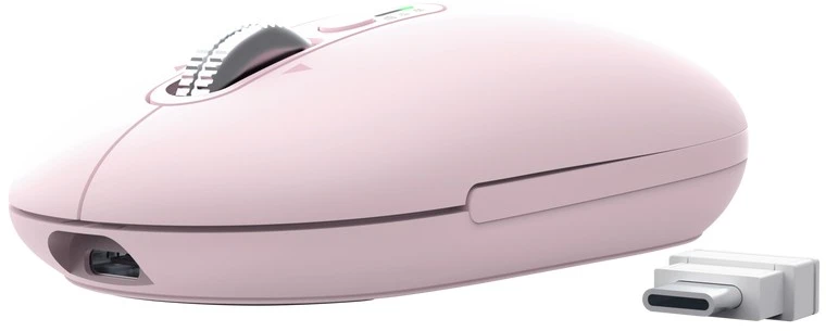 Pelė Trust Seron Hyperscroll Slim rožinė (26206)