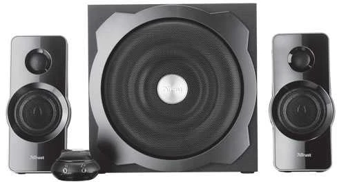 Kompiuterio kolonėlės Kolonėlės Trust Tytan 2.1 Subwoofer Juod