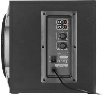 Kompiuterio kolonėlės Kolonėlės Trust Tytan 2.1 Subwoofer Juod
