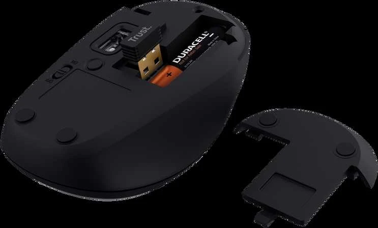 Fusion Accessories YVI+ MULTI-DEVICE belaidė Pelė - Juodas