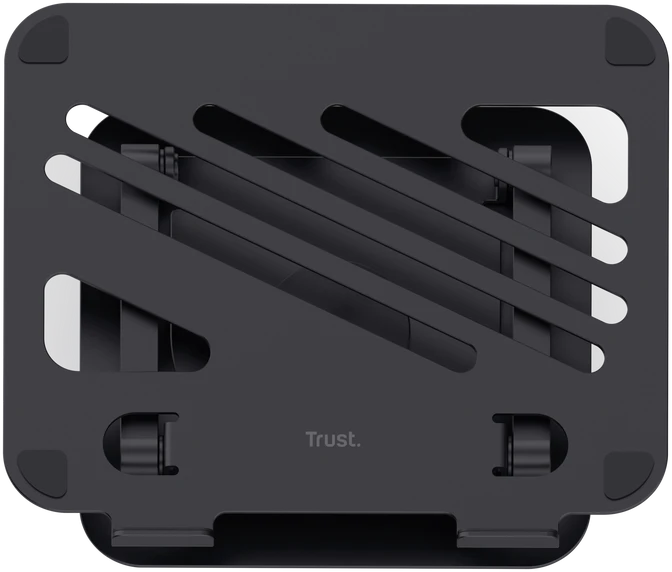 Trust Zeff Metal Juodas - notebook stand 40.6 cm (16"), juodas