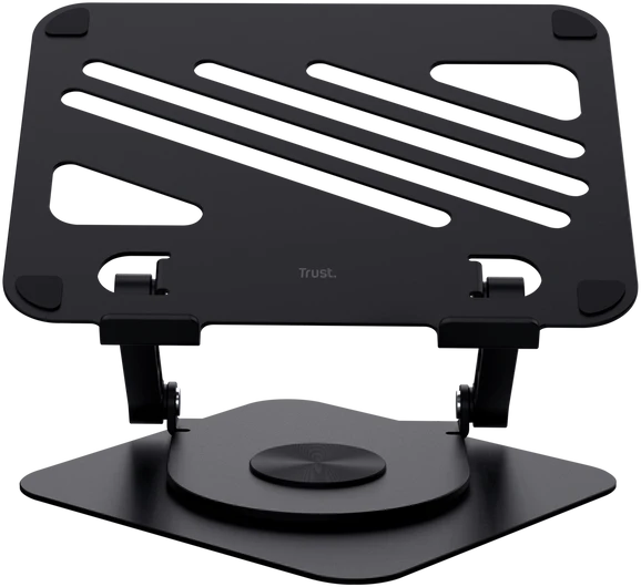 Trust Zeff Metal Juodas - notebook stand 40.6 cm (16"), juodas