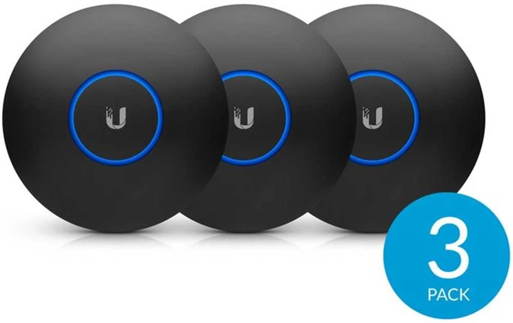 Maršrutizatorius Korpusas Ubiquiti Juodas Design, skirtas nanoHD 3-Pack / UBI-NHDCOVER-Juodas-3