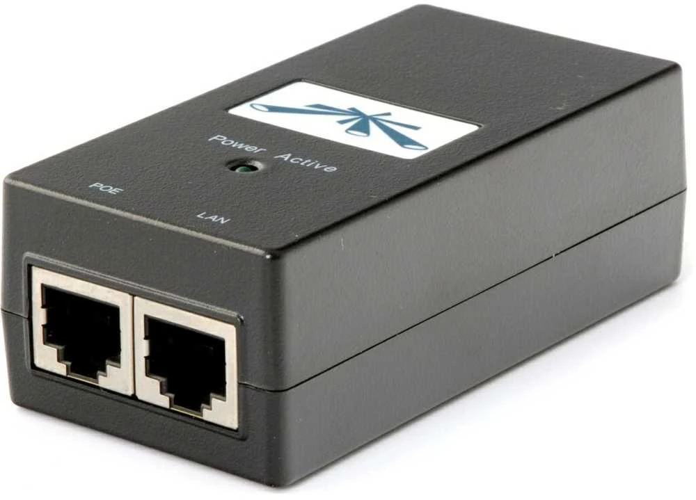 Ubiquiti PoE purkštukas, 24VDC, 12W
