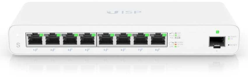 Maršrutizatorius Ubiquiti UBIQUITY jungiklis MicroPoP 8x RJ45 1000Mb/s 1x SFP 110W