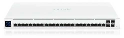 Šakotuvas Ubiquiti UISP-S-Pro-EU | Jungiklis | 24x RJ45 1000Mb/s, 16x pasyvus PoE 27V, 4x SFP+, 220W