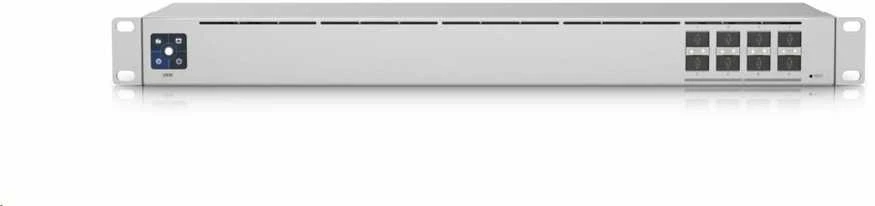 UBIQUITI USW-Aggregation UniFi valdomas jungiklis 8x SFP+ 160 Gbps perjungimo talpa Layer2 be ventiliatoriaus