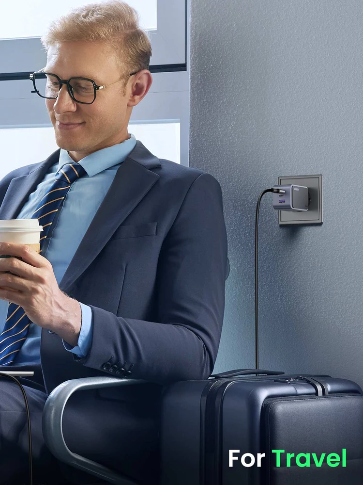 Įkroviklis Ugreen Nexode Air 65W, USB + 2x USB-C