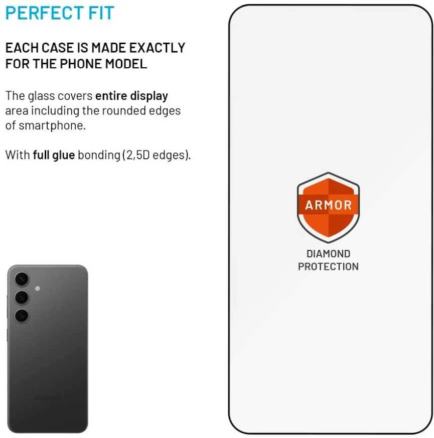 „Fixed Armor Ultra“ dėklas „Samsung Galaxy S25“