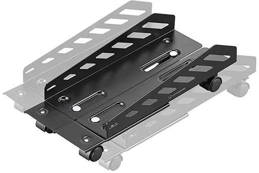 Ultradesk CRITTER kompiuterio korpuso stovas, juodas