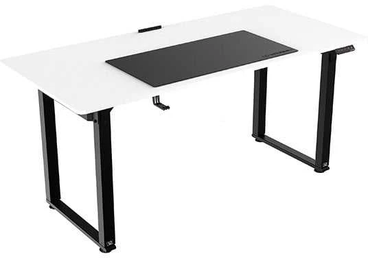 ULTRADESK UPLIFT Biurko 160x75 cm, 72-118 cm, juoda-balta