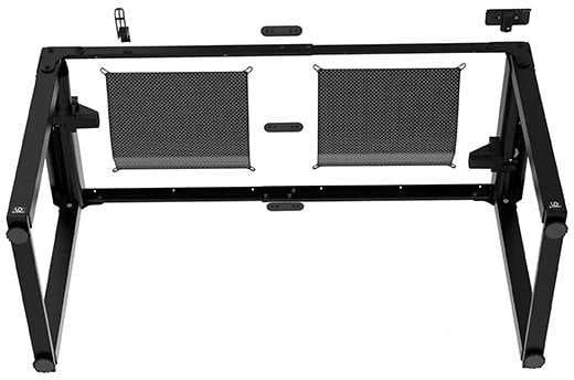 „Ultradesk UPLIFT FRAME“ elektra reguliuojamas stalo rėmas/pagrindas, juodas