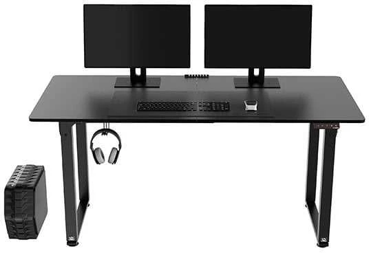 „Ultradesk UPLIFT FRAME“ elektra reguliuojamas stalo rėmas/pagrindas, juodas