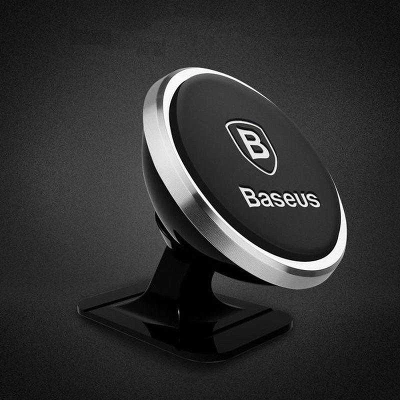 Baseus Magnetic automobilinis laikiklis išmaniajam telefonui (sidabrinis)