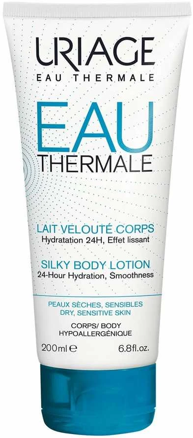 Uriage Eau Thermale Silky Losjonas kūnui drėkinamasis kūno losjonas sausai ir jautriai odai, 200 ml