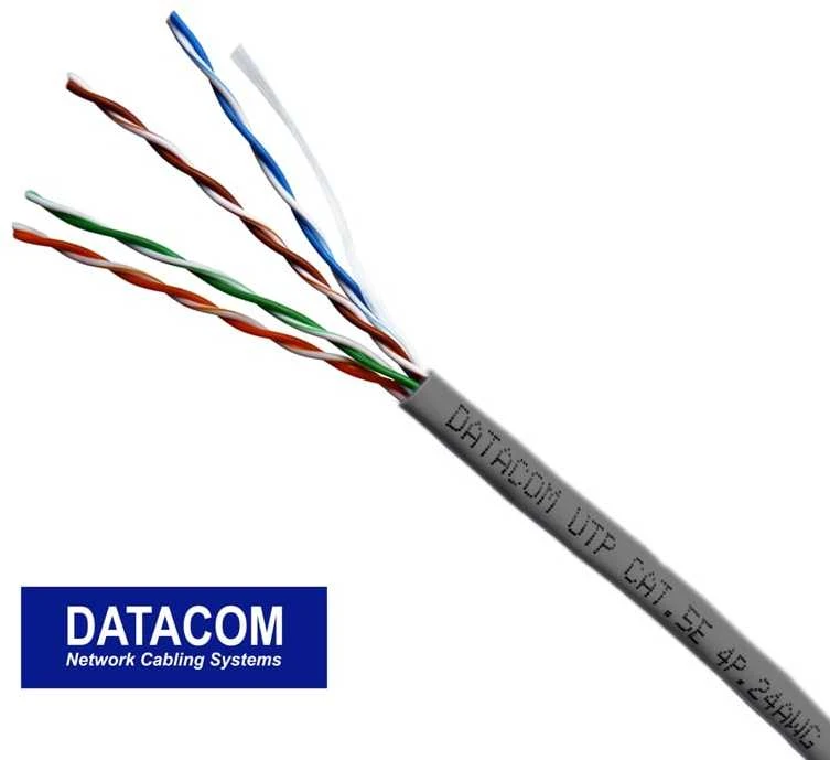 DATACOM UTP wire CAT5E PVC,Eca 305m box pilkas