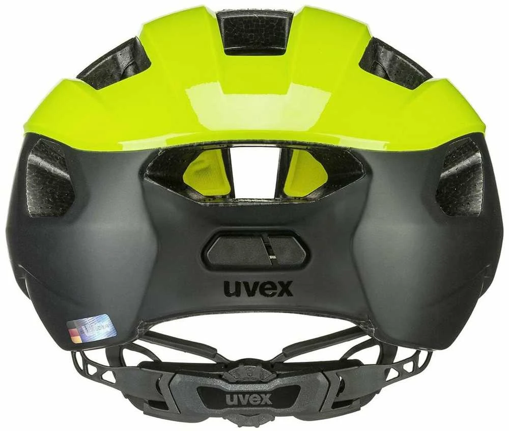 Šalmas Uvex Rise cc neon geltonas-juodas kilimėlis-52-56CM