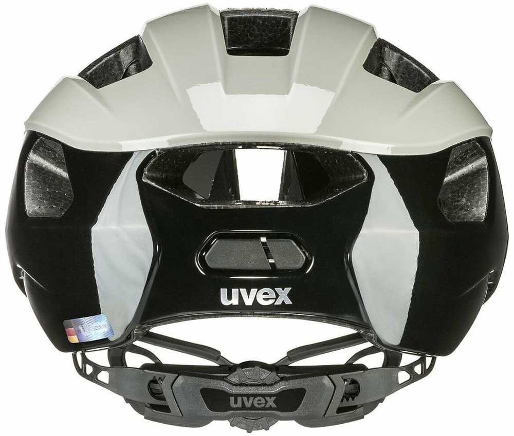 Šalmas Uvex Rise sand-juodas-52-56CM