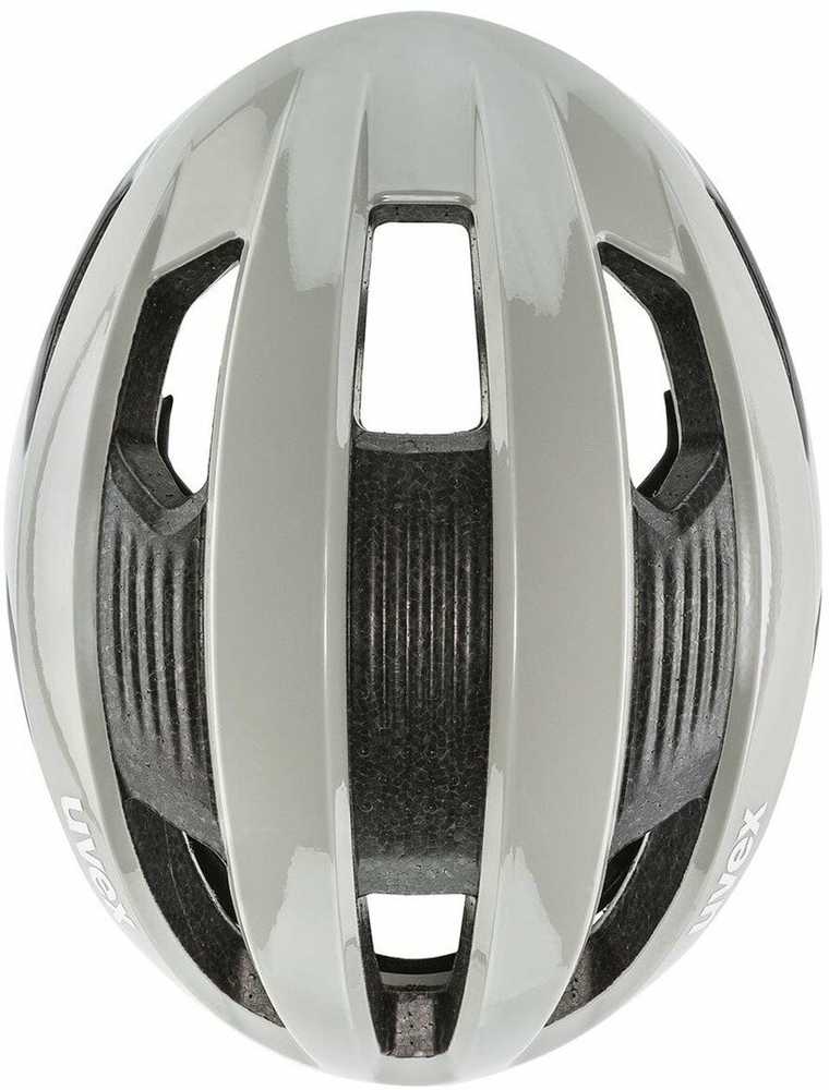 Šalmas Uvex Rise sand-juodas-52-56CM