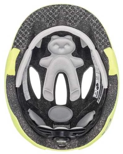 Šalmas Uvex oyo neon yellow-moss žalias matt-50-54CM