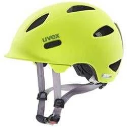 Šalmas Uvex oyo neon yellow-moss žalias matt-50-54CM