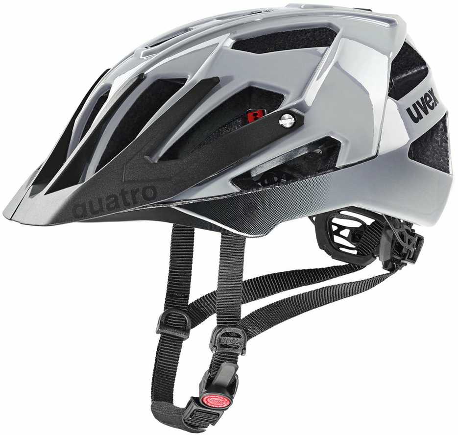 Šalmas Uvex quatro rhino juodas-52-57CM