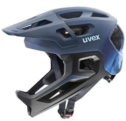 Šalmas Uvex react jr fullface dusk mėlynas matt-52-56 CM