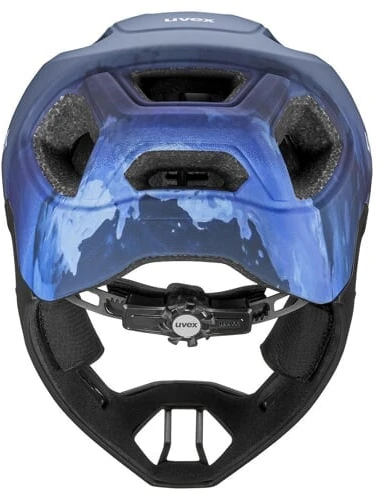 Šalmas Uvex react jr fullface dusk mėlynas matt-52-56 CM