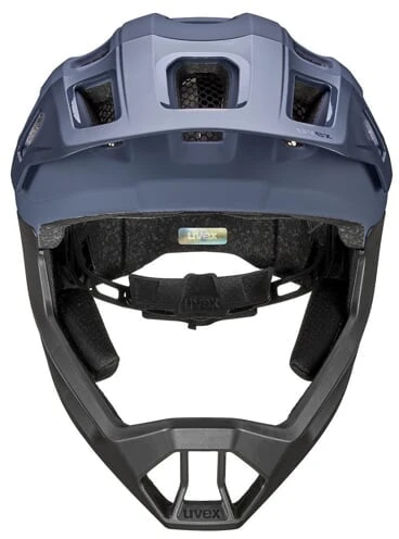 Šalmas Uvex react jr fullface dusk mėlynas matt-52-56 CM