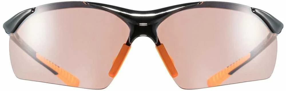 Akiniai Uvex Sportstyle 223 juodas oranžinis