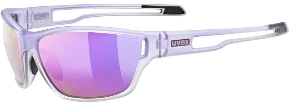 Akiniai Uvex sportstyle 806 violetinė fade / mirror violetinė