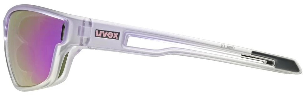 Akiniai Uvex sportstyle 806 violetinė fade / mirror violetinė