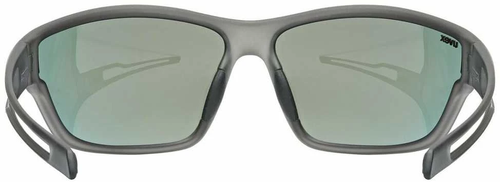 Akiniai Uvex sportstyle 806 smoke mat / mirror red