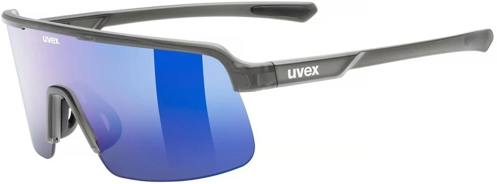 Akiniai Uvex dyrt smoke matt / mirror mėlynas
