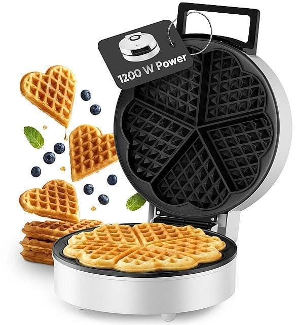 Vaflinė Clatronic WA 3832 1 waffle(s) 1200 W Juodas, Baltas