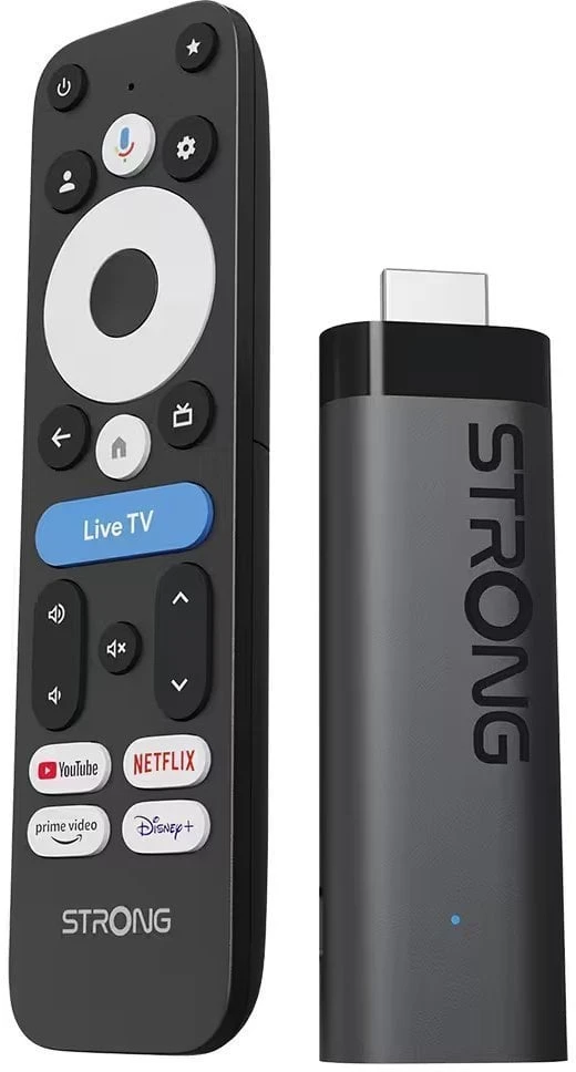 Vaizdo grotuvas Strong Galingas 4K Ultra HD TV įrenginys LEAP-NOVA