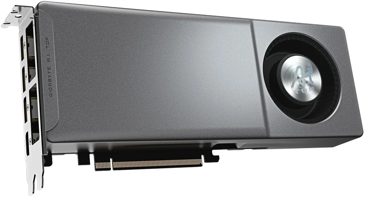 „GIGABYTE Radeon AI PRO R9700 AI TOP 32G“ vaizdo plokštė, 32 GB GDDR6 – mažmeninė prekyba