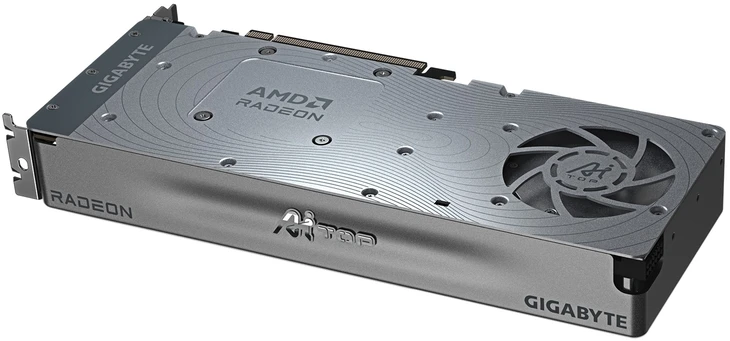 „GIGABYTE Radeon AI PRO R9700 AI TOP 32G“ vaizdo plokštė, 32 GB GDDR6 – mažmeninė prekyba