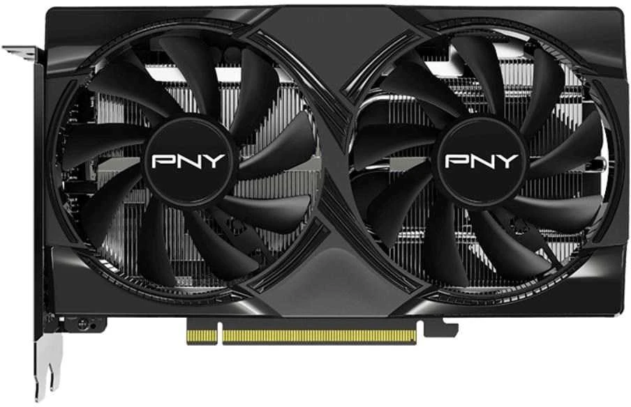 Vaizdo plokštė PNY GeForce RTX 5060 su dviem ventiliatoriais, 8 GB OC, DLSS 4